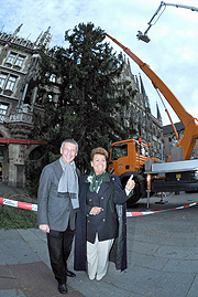 Thomas Schmid, 1. Bgm Garmisch Partenkirchen und Dr. Gabriele Weishäupl, Tourismusdirektorin München (©Foto: Ingrid Grossmann)